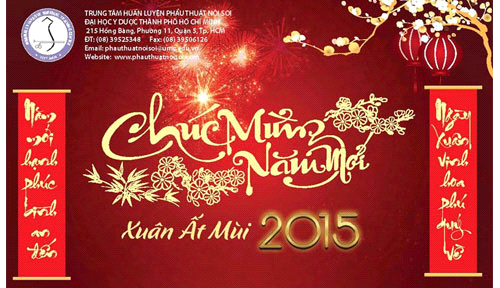 Chúc mừng năm mới XUÂN ẤT MÙI 2015